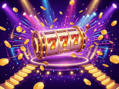 Interfaz de casino digital con temática de tesoros marinos y luces neón